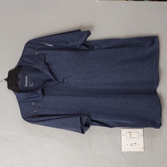 Reebok shirt polo for Men size L good condition , short sleeve - Picture 1 of 4